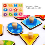 Tooky Toy Co Shape Puzzle  30x23x2cm