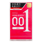 Okamoto 0.01 Ultra Thin Condom - 3pcs  3pcs/box