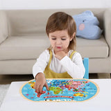 Tooky Toy Co World Map Puzzle  45x30x1cm