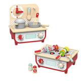 Tooky Toy Co Kitchen Set & BBQ  30x20x30cm