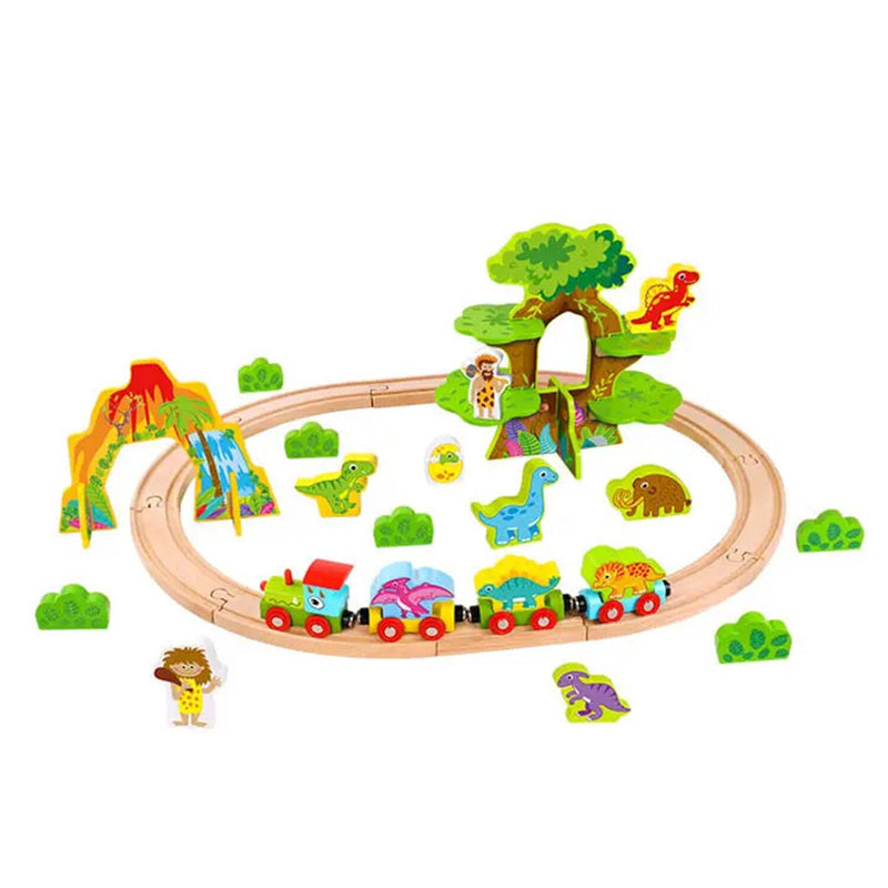 Tooky Toy Co Dinosaur Train Set-Medium  65x50x22cm