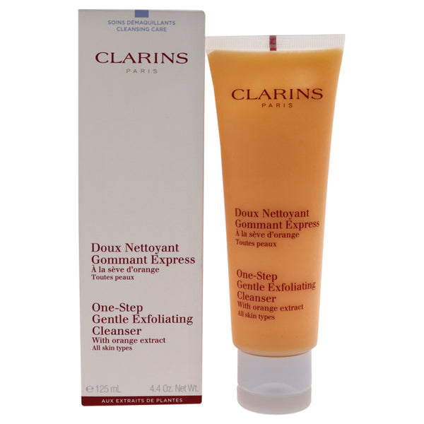 Clarins One Step Gentle Exfoliating Cleanser by Clarins for Unisex - 4.4 oz Cleanser