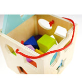 Tooky Toy Co SHAPE SORTER  15x15x15cm