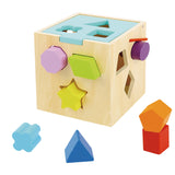 Tooky Toy Co SHAPE SORTER  15x15x15cm