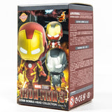 Hot Toy Iron Man 3 - Iron Man Cosbi Bobble-Head Collection (Series 3) (Individual Blind Boxes)  6 x 6 x 10cm