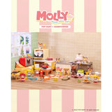 Popmart Molly Cooking Series Prop (Case of 12 Blind Boxes)  29x22x12cm