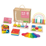 Tooky Toy Co 25-36m Educational Box  32x27x18cm