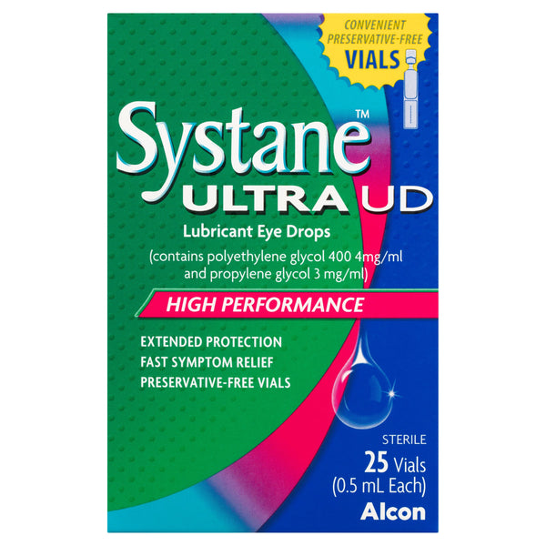 Systane Ultra Unit Dose Eye Drops 0.5ml X 25