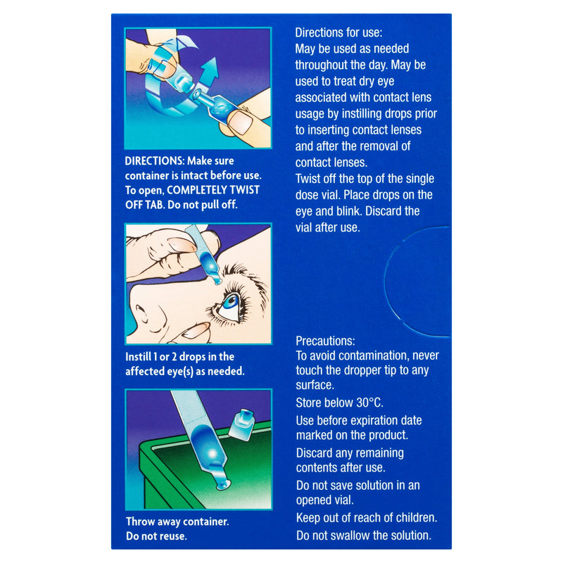 Systane Ultra Unit Dose Eye Drops 0.5ml X 25