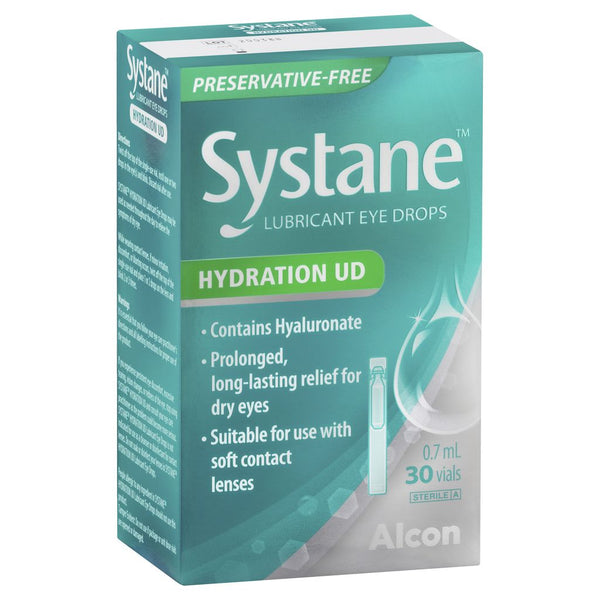 Systane Hydration Unit Dose Eye Drops 0.7ml X 30