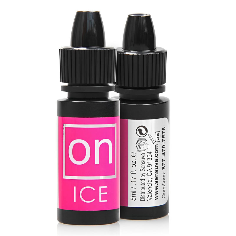 Sensuva On Female Arousal Oil - Ice Buzzing & Cooling  5ml / 0.17oz