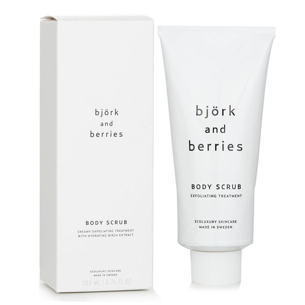 Bjork & Berries Body Scrub Creamy Exfoliating Treatment  200ml/6.76oz