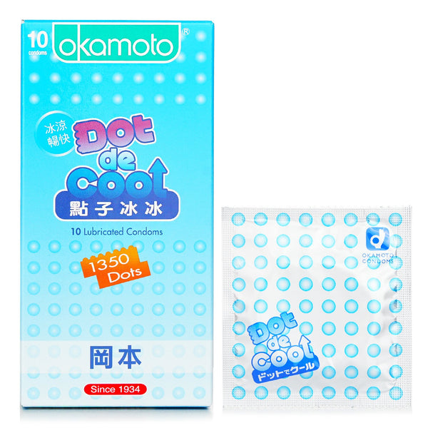 Okamoto Dot de Cool Condom 10pcs  10pcs/box