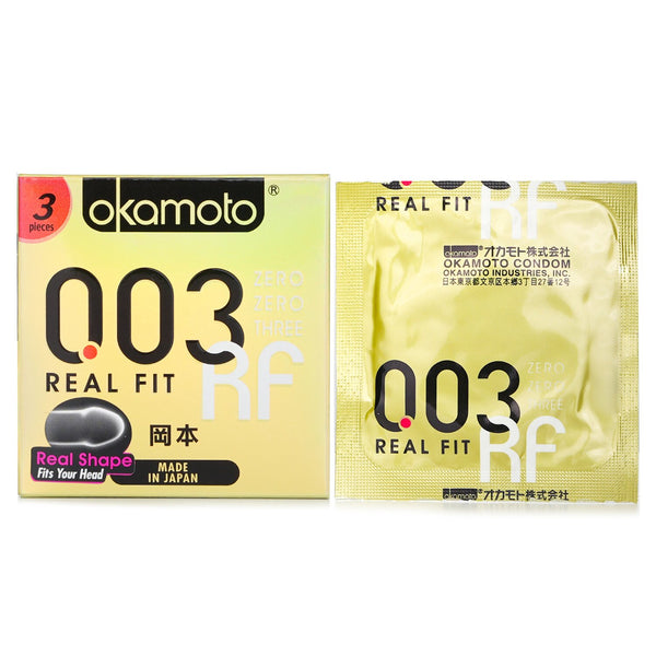Okamoto 0.03 Real Fit Condom 3pcs  3pcs/box