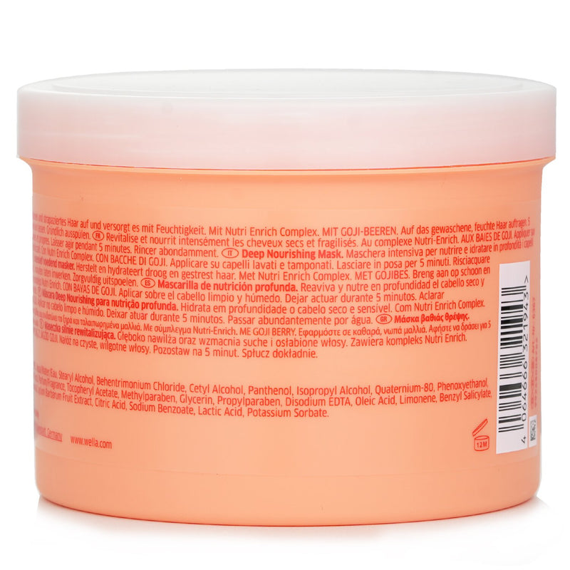 Wella Invigo Nutri Enrich With Goji Berry Deep Nourishing Mask  500ml/16.9oz