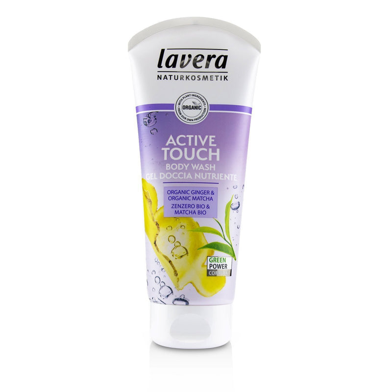 Lavera Body Wash - Active Touch (Organic Ginger & Organic Matcha) (Exp. Date: 08/2023)  200ml/6.6oz