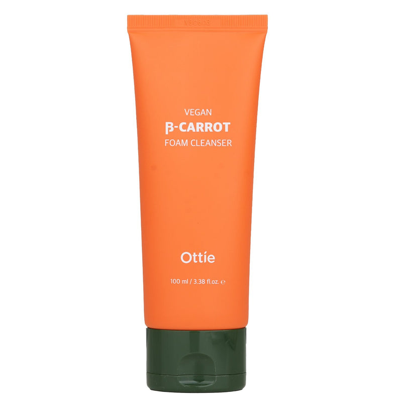 Ottie Vegan Beta-Carrot Foam Cleanser  100ml/3.38oz