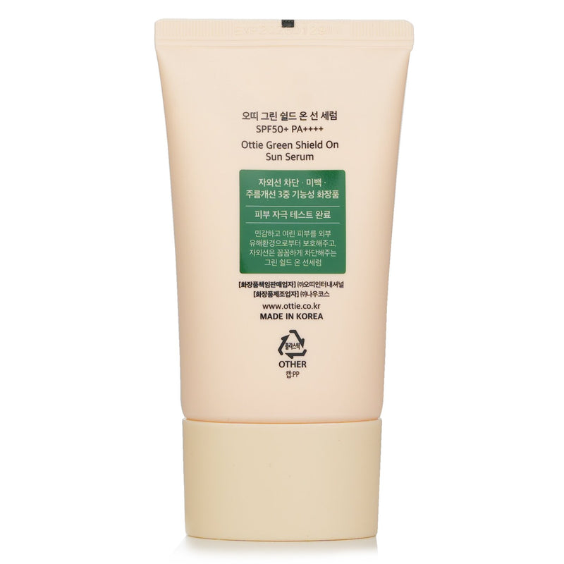 Ottie Green Shield On Sun Serum SPF50+ PA++++  60ml/2.02oz