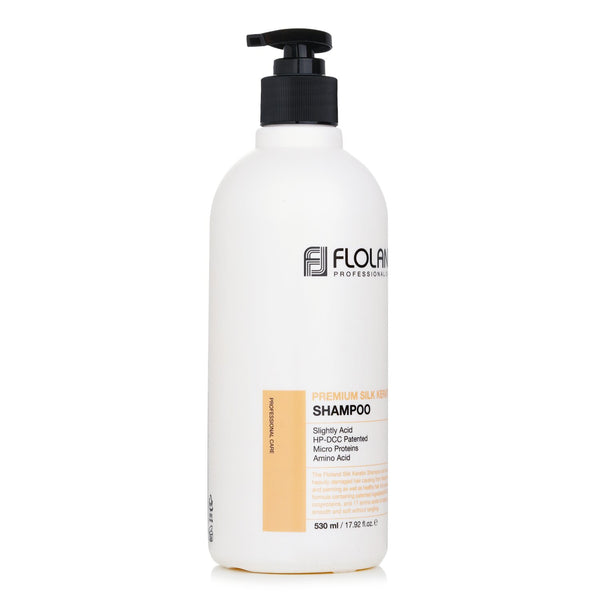 Floland Premium Silk Keratin Shampoo  530ml/17.92oz