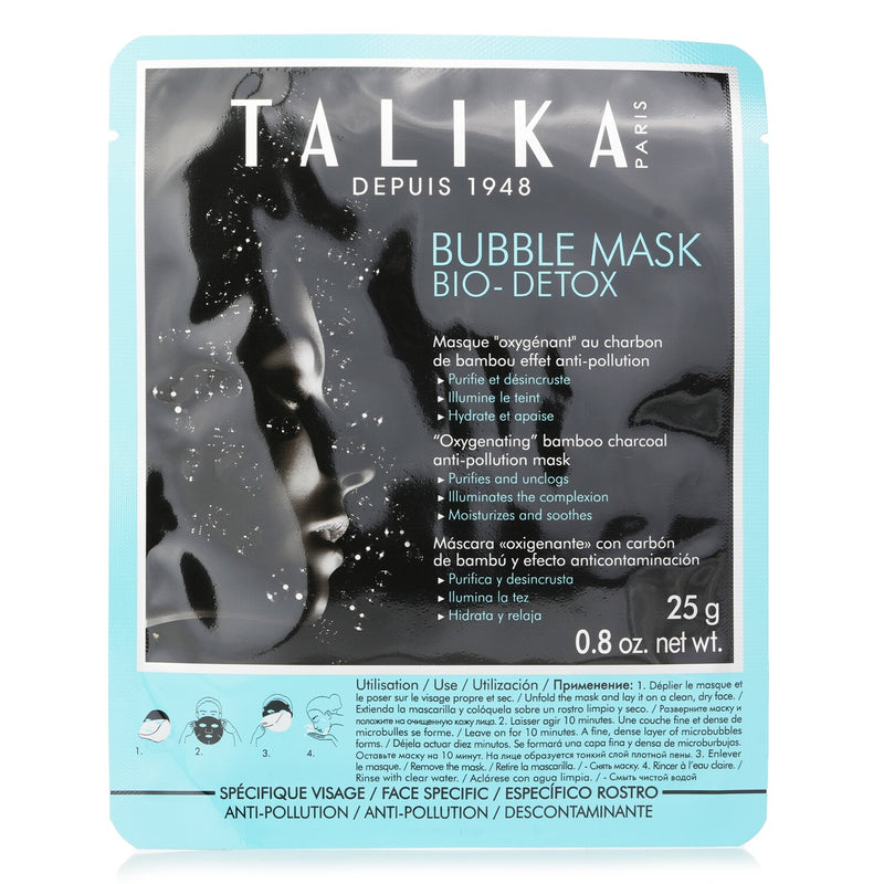Talika Bubble Mask Bio-Detox Anti-pollution  10x25g/0.8oz