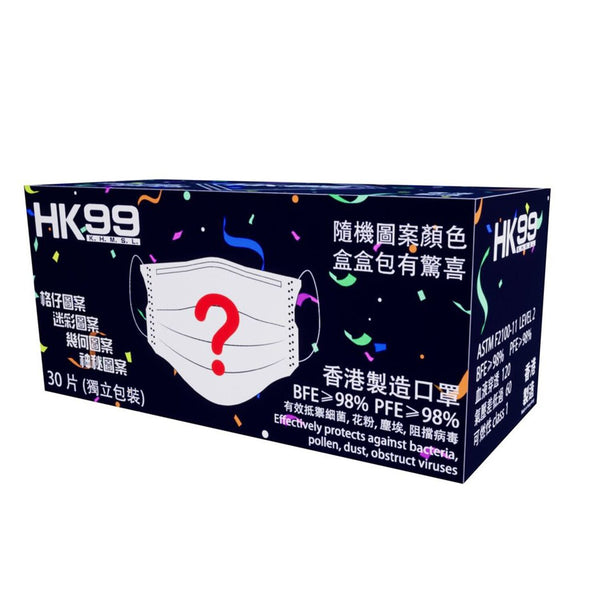 HK99 HK99 - Protective Mask 30 pieces (Pleasantly Surprised)  175 x 95 mm