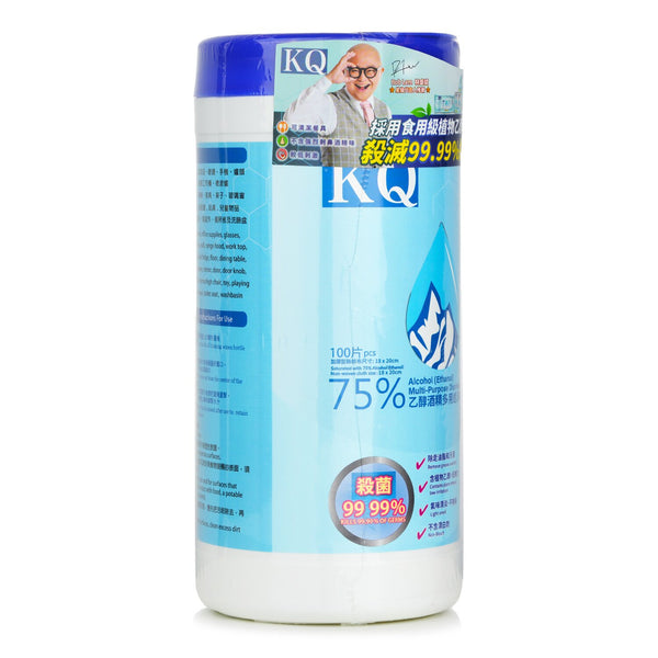 KQ KQ - 75%Alcohol (Ethanol) Barrel Disinfectant Wipes  18 X 20 cm