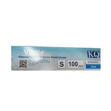 KQ KQ - Vitrile Disposable Vinyl & Nitrile Blend Gloves -blue (S)  S