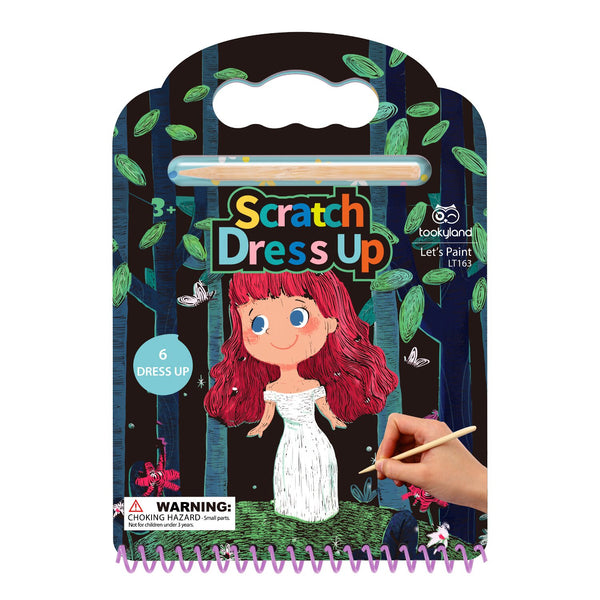 Tookyland Scratch Book-Dress Up  25x17x2cm