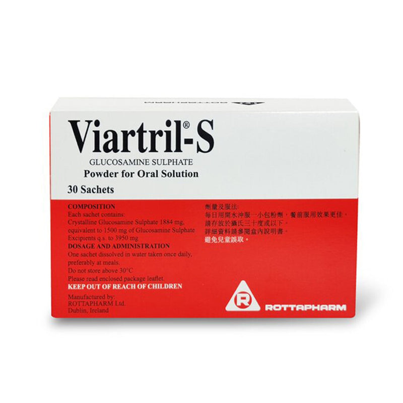 Viartril-S Viartril-S - 1500mg Glucosamine Sulphate 30's Sachet  30 pcs