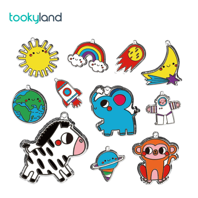 Tookyland Dot Paint - 12 Color 29x27x5cm 29x27x5cm - Craft