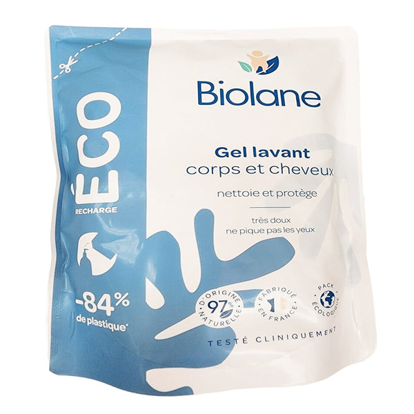 Biolane Biolane - 2 in 1 Body and Hair Cleanser Refill 500ml  500ml