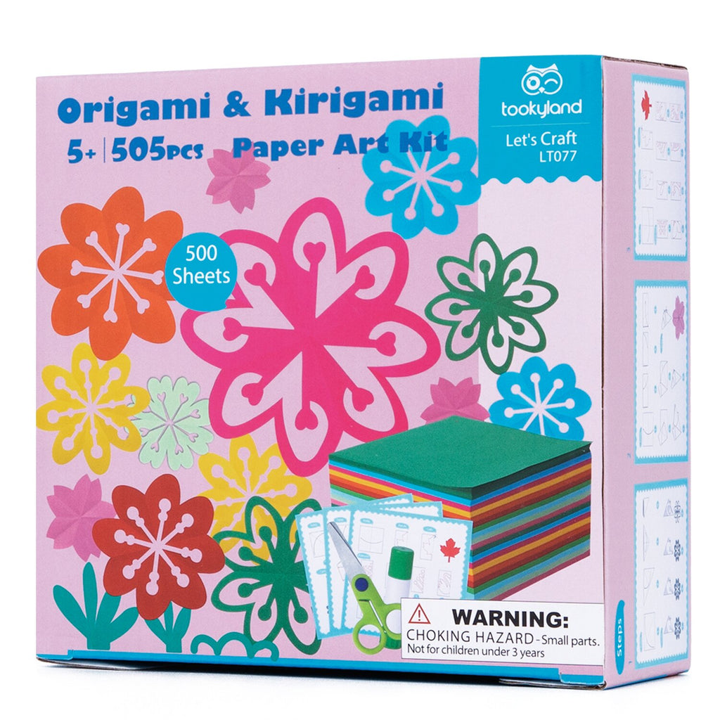 Tookyland Origami & Kirigami Paper Art Kit - Flowers 17x17x8cm – Fresh  Beauty Co. New Zealand