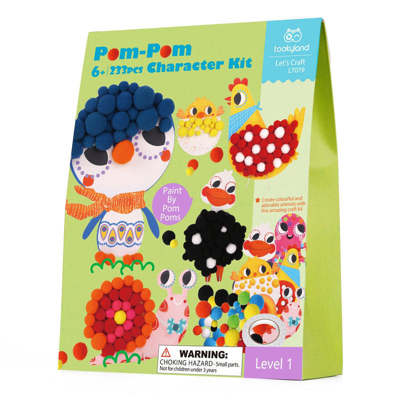 Tookyland Pom - Pom Character Kit  26x7x20cm