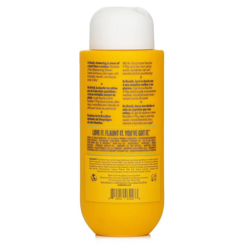 Sol De Janeiro Brazilian 4 Play Moisturizing Shower Cream-Gel  385ml/13oz