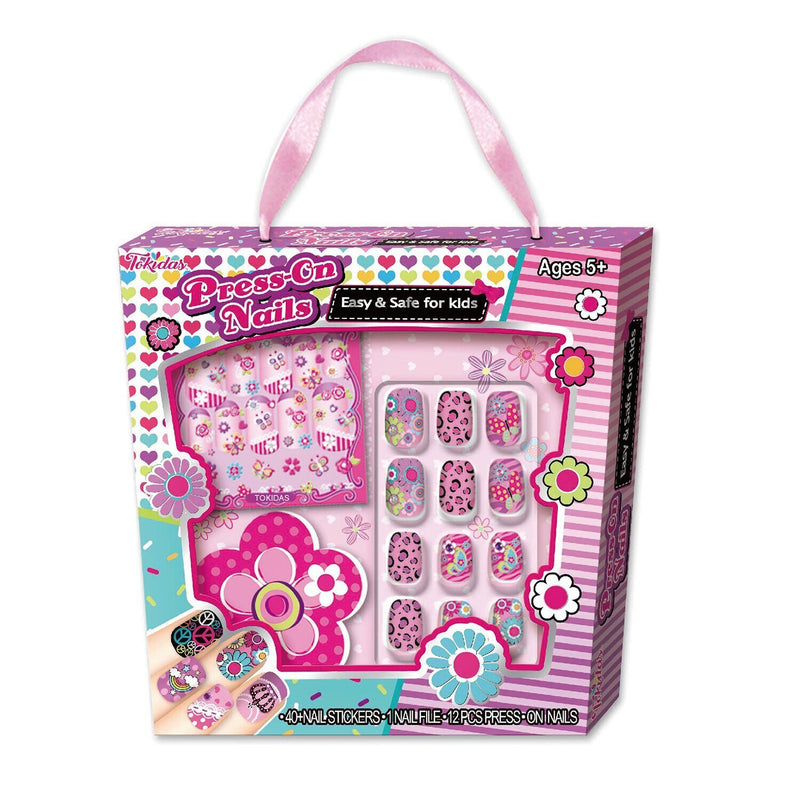 Tokidas Kids DIY Nail Art Set  14x14x2cm