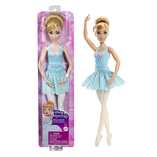 Disney Princess Ballerina Doll Assortment Cinderella  9x4x32cm