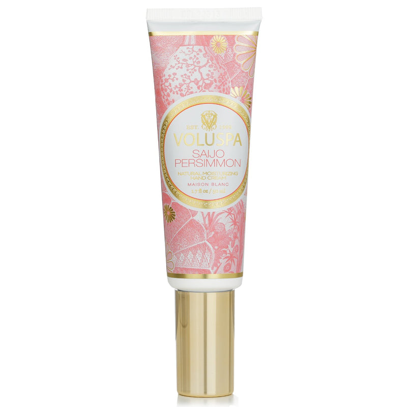 Voluspa Saijo Persimmon Hand Cream - Persimmon, Peach & Jasmine  50ml/1.7oz