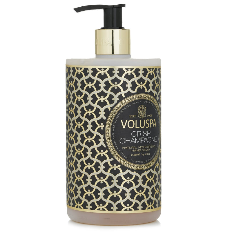 Voluspa Crisp Champagne Hand Soap - Sparkling Brut Champagne, Vanilla & Barrel Oak  450ml/15.2oz