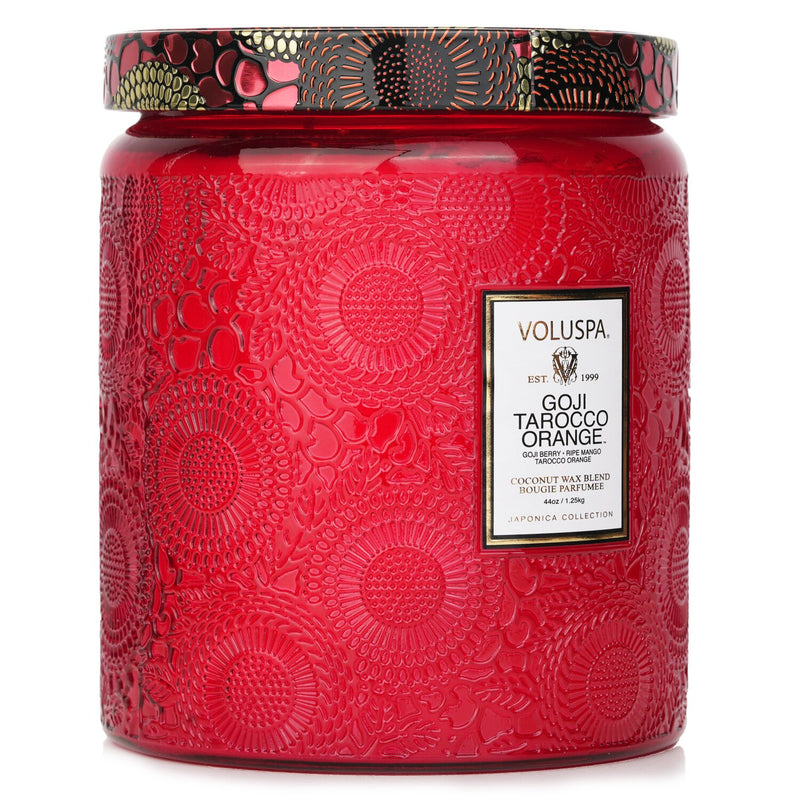 Voluspa Luxe Jar Candle - Goji Tarocco Orange  44oz/1.25kg