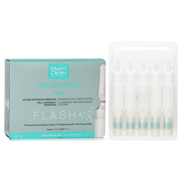 Martiderm Flash Ampoules Anti-fatigue (For All Skin)  5 Ampoules x2ml