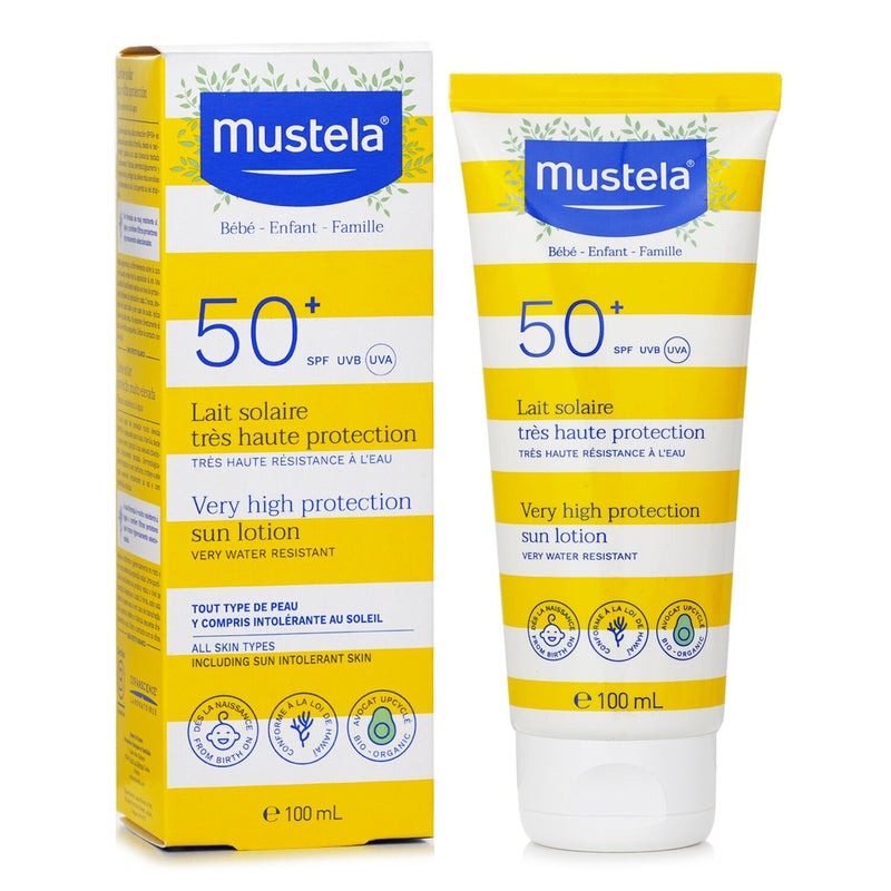 Mustela Very High Protection Sun Lotion SPF 50+  100ml/3.38oz