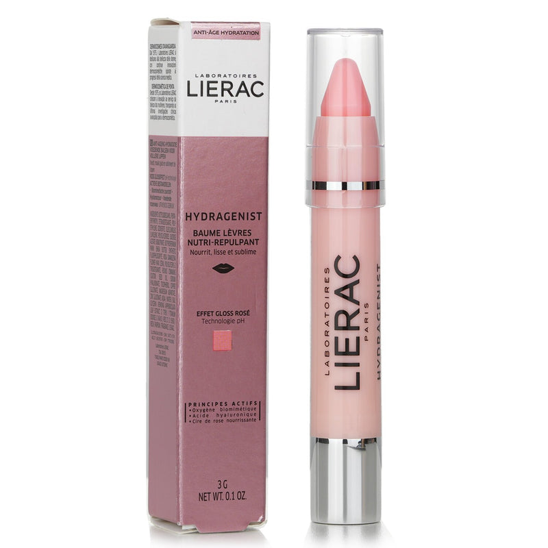 Lierac Hydragenist Nourishing and Plumping Gloss Effect Lip Rose  3g/0.1oz