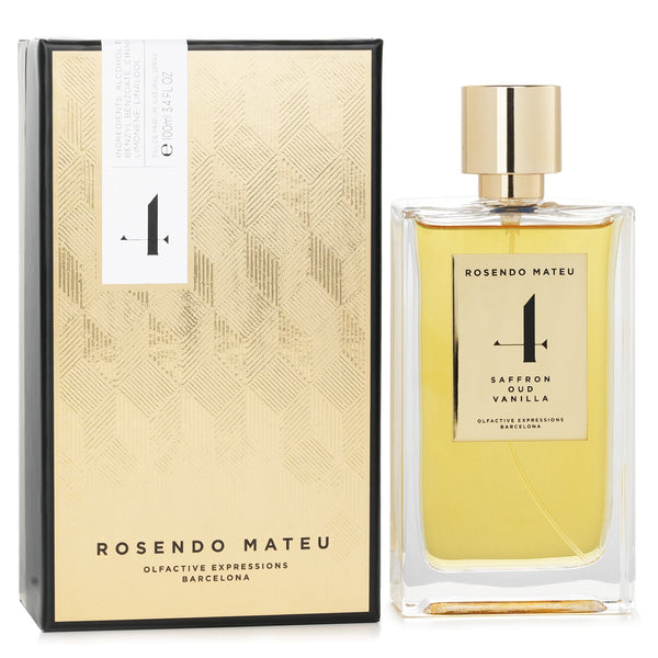 Rosendo Mateu Rosendo Mateu Eau De Parfum Spray #4 Saffron, Oud, Vanilla  100ml/3.4oz