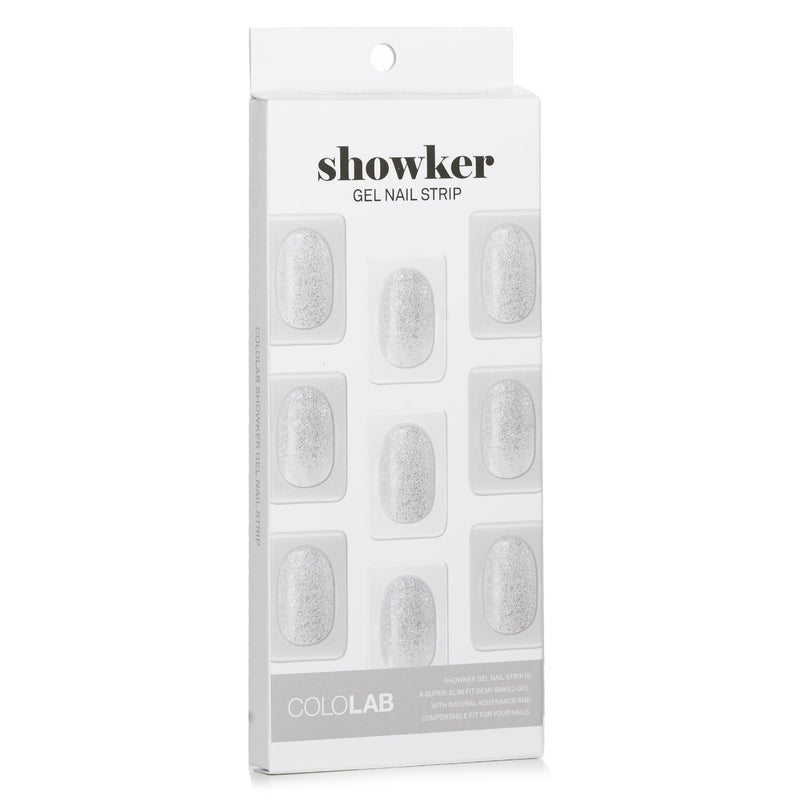 Cololab Showker Gel Nail Strip # CNG803 Twinkle Moonlight  1pcs