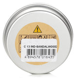 Carroll & Chan 100% Beeswax Mini Tin Candle - # Indian Sandalwood (Sandalwood, Violets & Patchouli)  1pcs