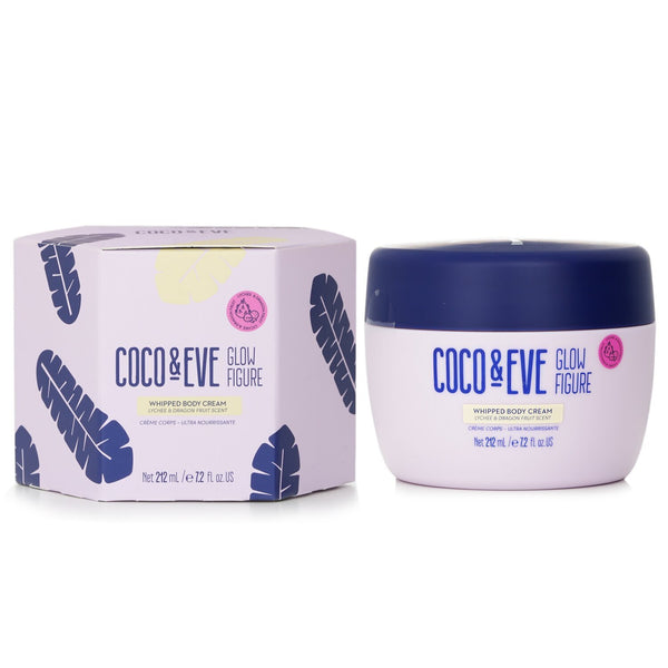 Coco & Eve Glow Figure Whipped Body Cream - # Lychee & Dragon Fruit Scent  212ml/7.2oz