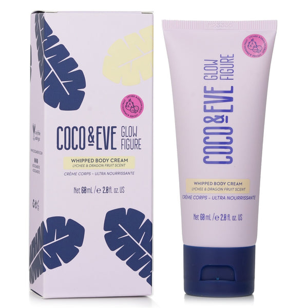 Coco & Eve Glow Figure Whipped Body Cream - # Lychee & Dragon Fruit Scent  60ml/2oz