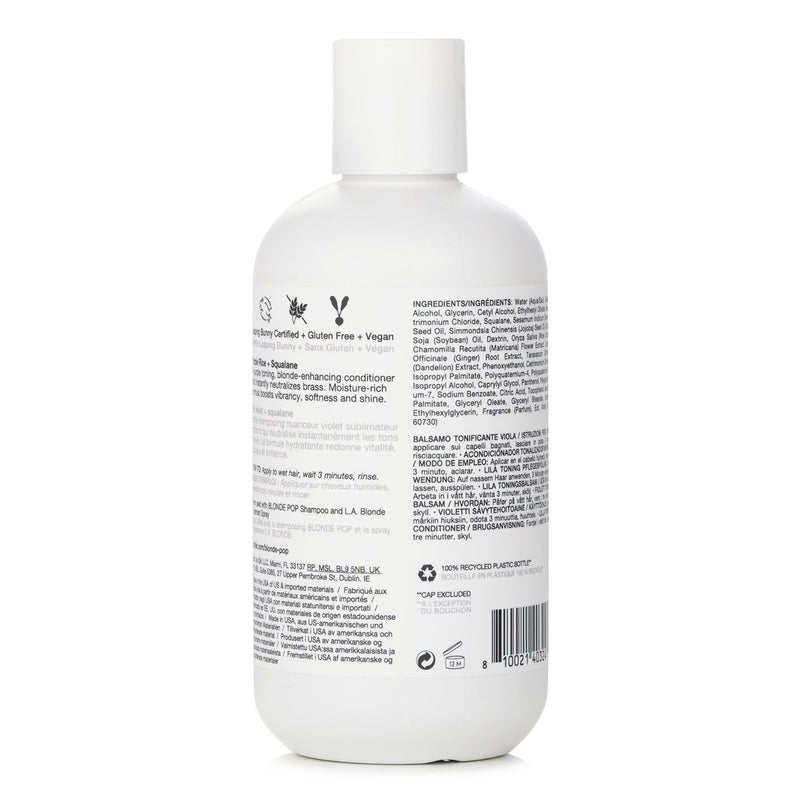 IGK Blonde Pop Purple Toning Conditioner  236ml/8oz