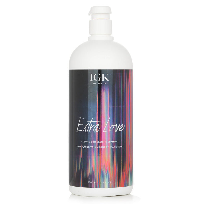 IGK Extra Love Volume & Thickening Shampoo  1000ml/33.8oz