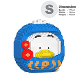 Jekca AHIRUNOPEKKLE Daruma 01S Building Bricks Set  20x18x21cm